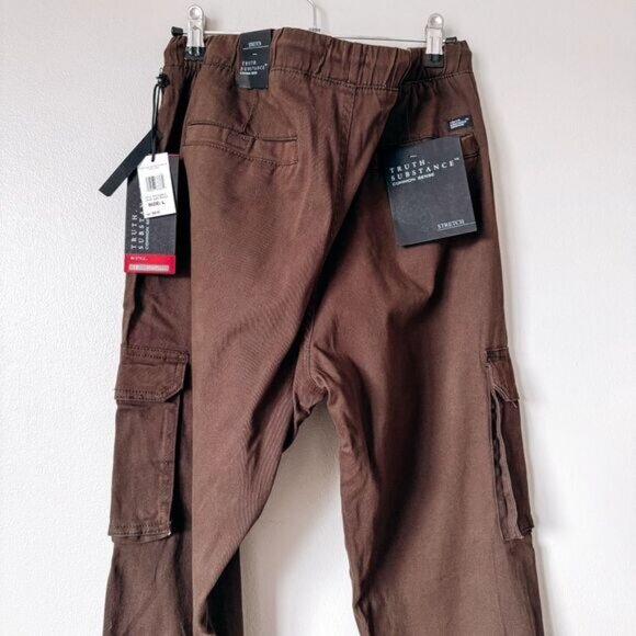 Truth Substance Cargo Jogger Brown Size Large - Picture 5 of 7